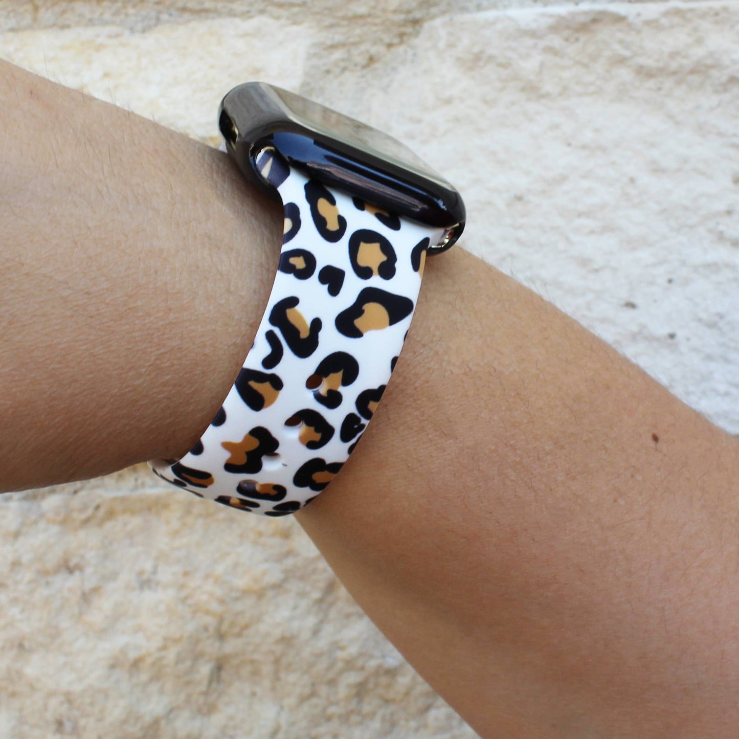 Jabari Cheetah  Silicone Printed Bands for Apple Watch