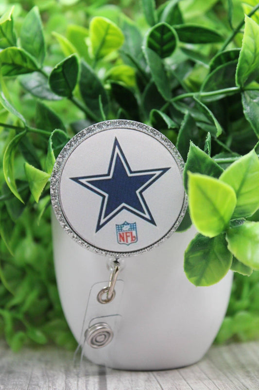 Dallas Cowboys Circle Badge/ID Holder Reel