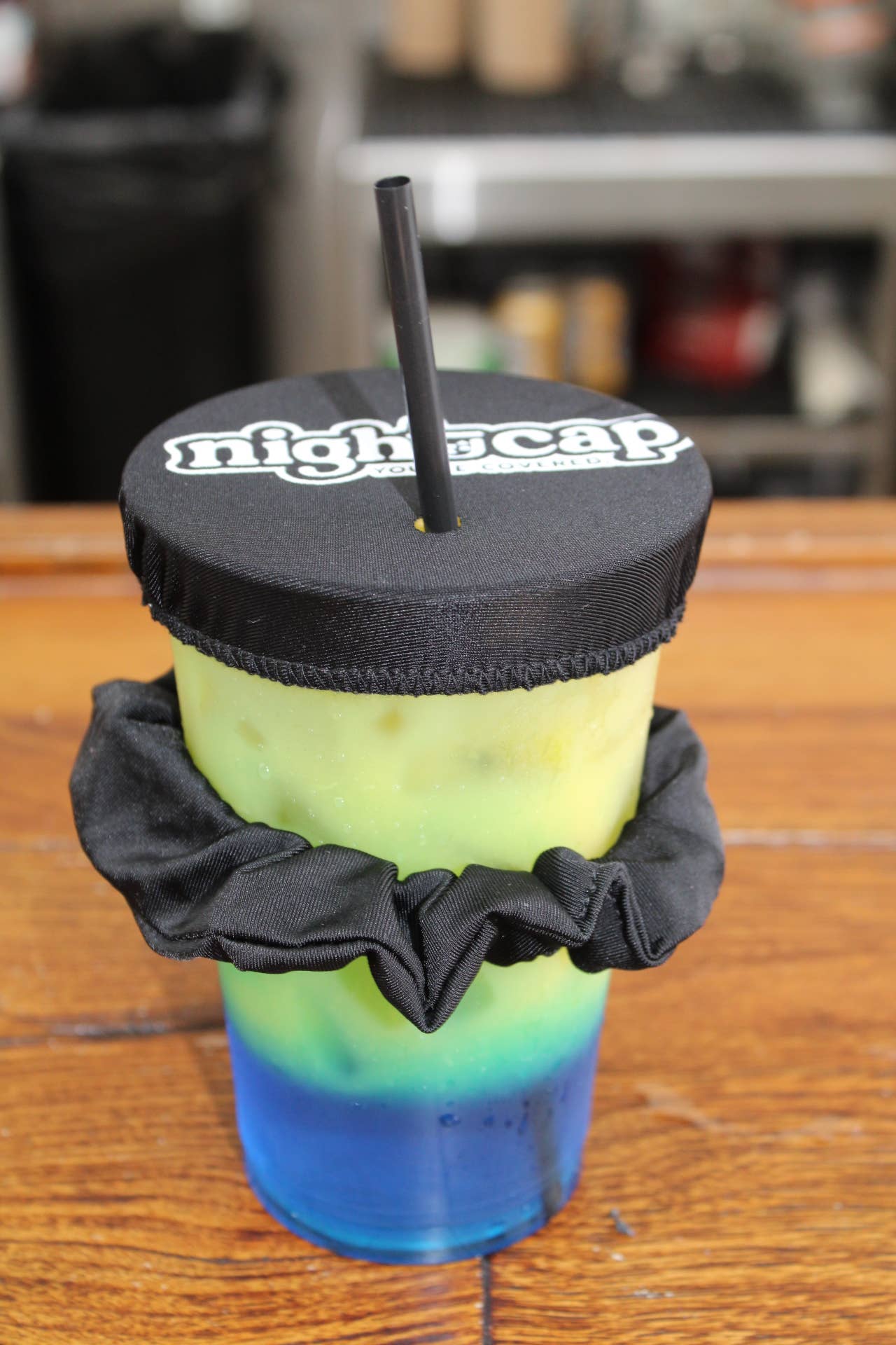 NightCap Scrunchie Drink Cover