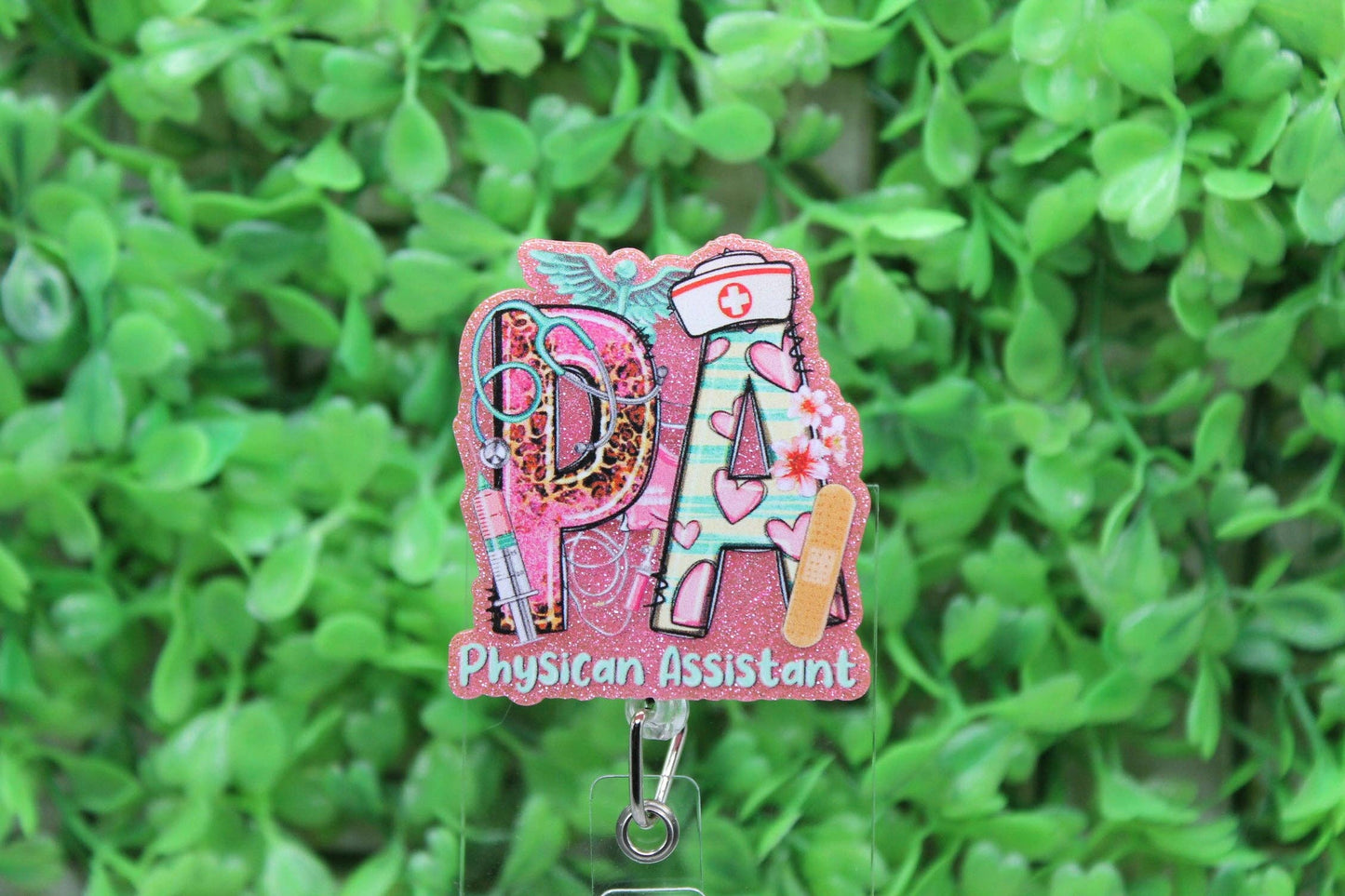Physician Assistant Badge/ID Holder Reel