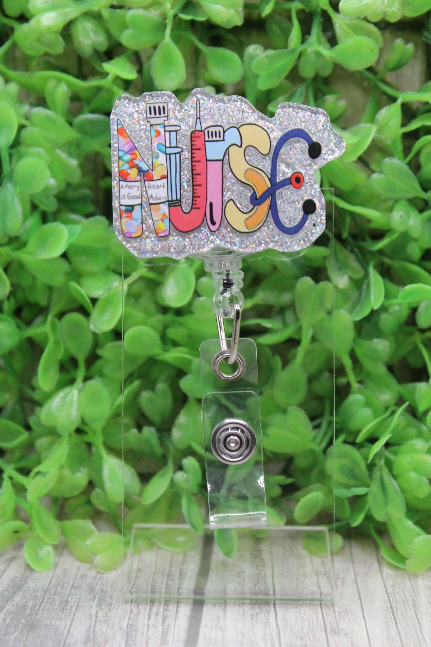 NURSE Badge/ID Holder Reel