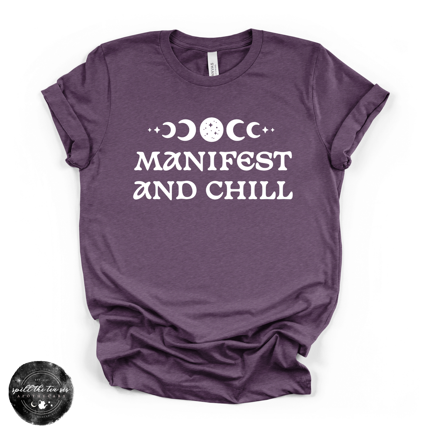 Manifest and Chill Tee | Witchy Graphic T-Shirt