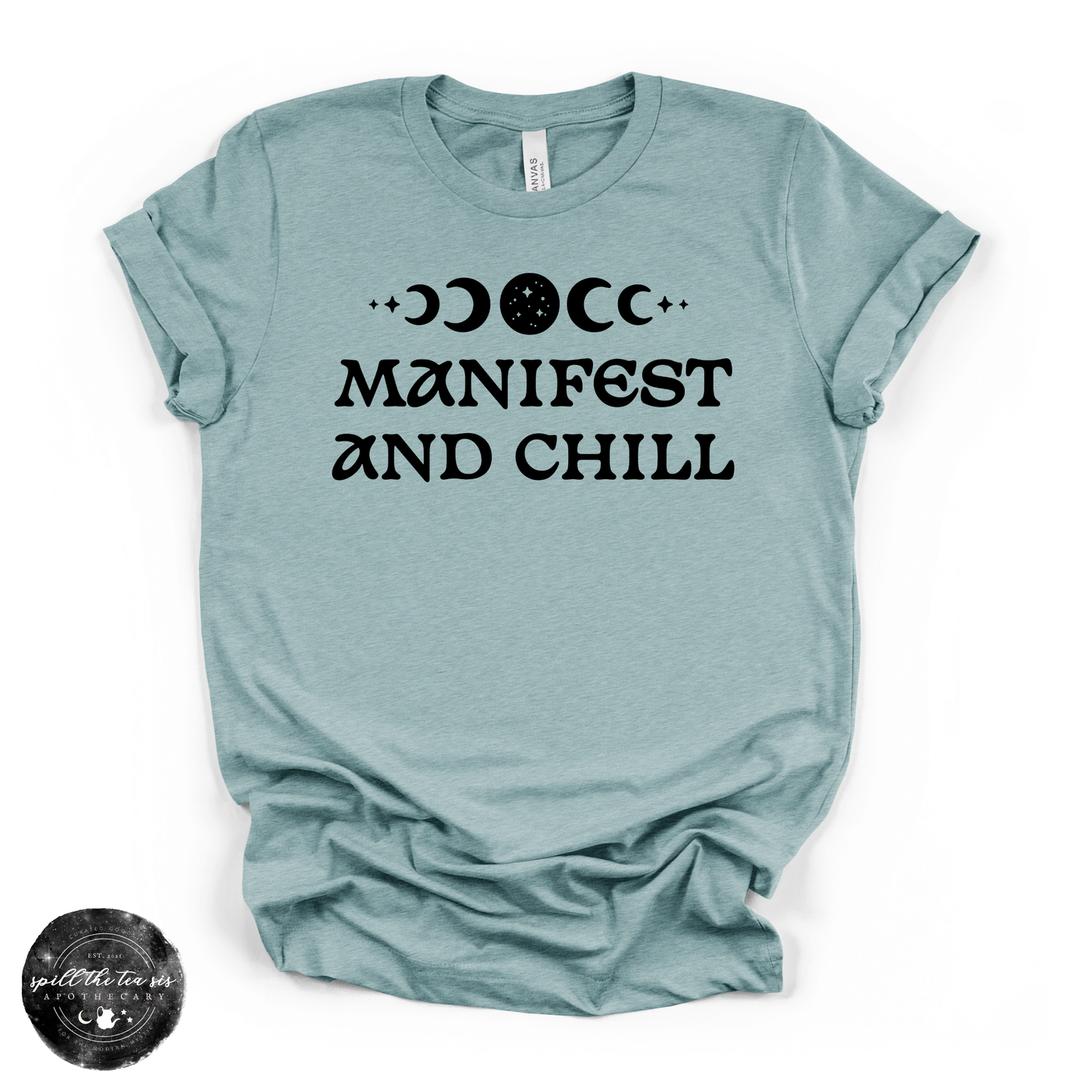 Manifest and Chill Tee | Witchy Graphic T-Shirt