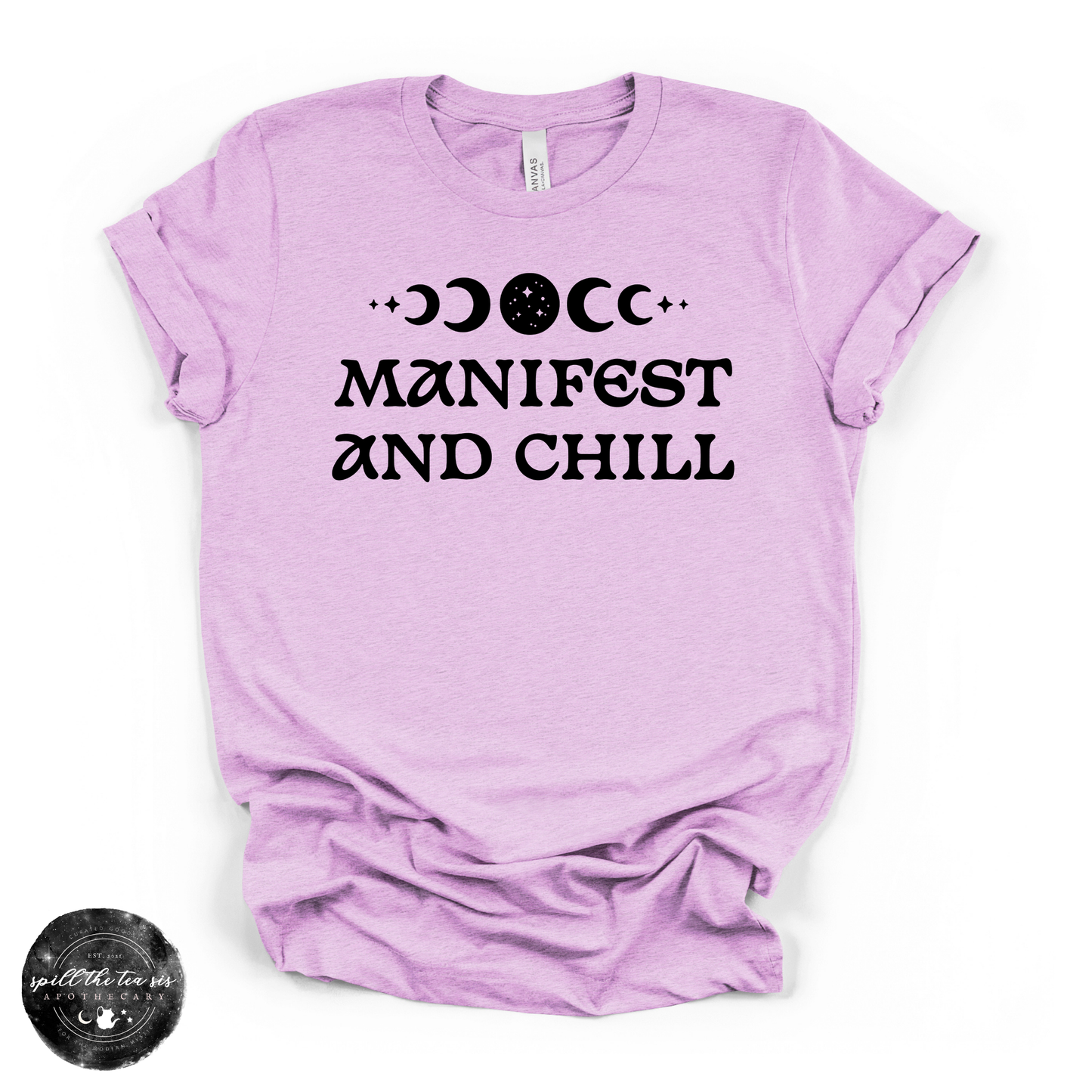 Manifest and Chill Tee | Witchy Graphic T-Shirt