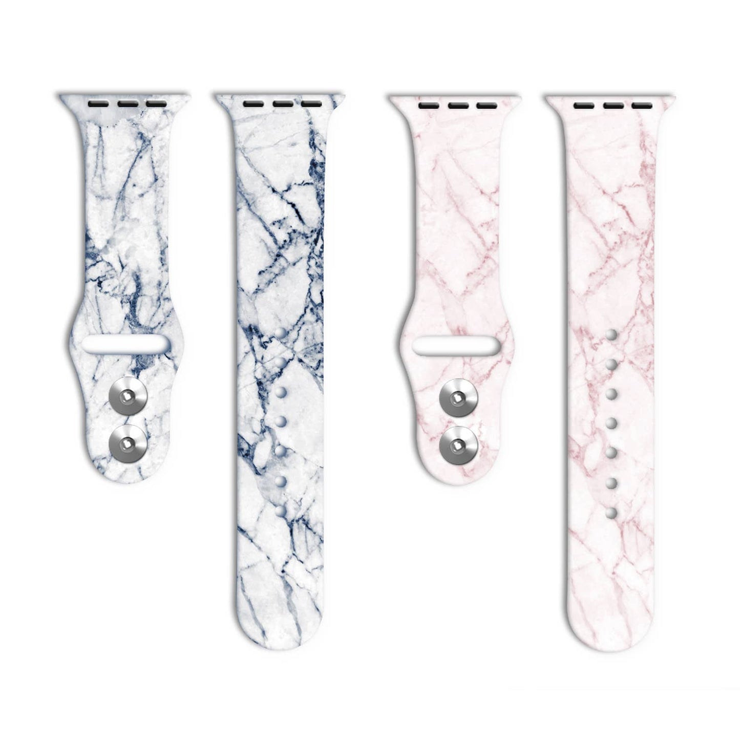 Marble Silicone Bands for Apple Watch